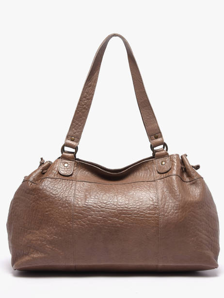 Schoudertas Pihanna Leder Pieces Bruin pihanna 17076422 ander zicht 4